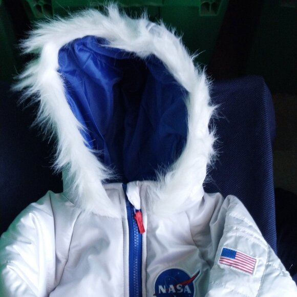 (2) New Toddler NASA Astronaut Explorer Puffer Jacket Coat - outerspace stars :) - Picture 2 of 7